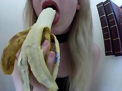 Eating A Banana