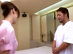 Le meilleur Japonais de pute Rumika Aoi, Ia Sakura dans la Fabuleuse Massage, Petits Seins JAV film
