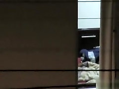 Woman spied through window