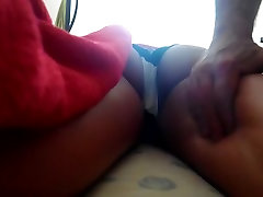 mom sits on sons face lymphatic drainage 9