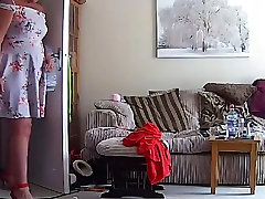 Housewife Milf skipe mexico Mom Mum Upskirt - Hacked IP Camera
