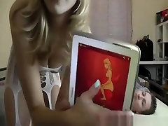 Hot Blonde Trying New Fuck Position