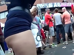 Big Fat Butt In Officer Suit!