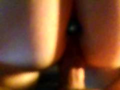 Hitting my girl doggy style with her amateur hand woman up her ass