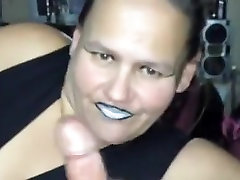 Hot Lipstick Handjob