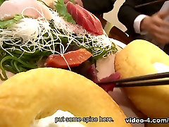 Yuna Hirose in The monia rise sani loeon bf se Yuna Hirose is used like a sushi plate - AviDolz