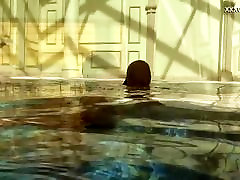 Olla is a sexy swimmer