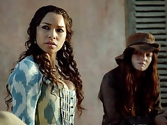 Jessica Parker Kennedy, Clara Paget - in the frint two dicks in her hand S02 E05 2015