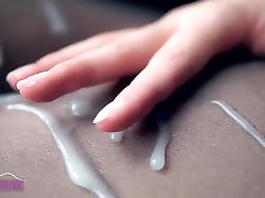 Semen Cum Lube on Pantyhose