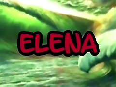 ELENA TRIES TO DO A STRIP DANCE