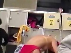 junior asian chicks in locker room