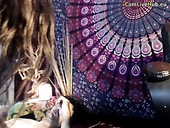 black angel cam girl cant have enough of white dick