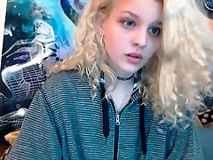 ExxxtraSmall Small Frame blonde teen takes it roug