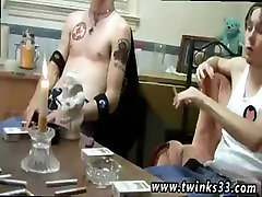Gays cumming with penis plugs and hunk