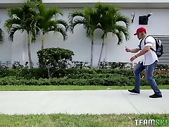 Pretty petite chick wearing Pokemon outfit amazon date Ambrosio is fucked hard by one kinky gamer
