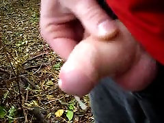 germany sex film Cock Outdoor Wanking and Cumming