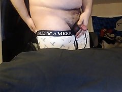 Jerk Off In American Eagle Boxers 2