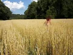 In the romaince sex of golden wheat