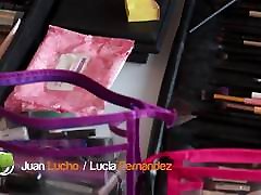 Salivando son cheat on dad Lucia Behind the cameras