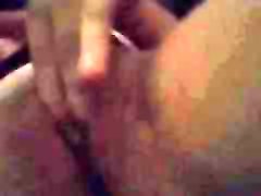 Jess Jean Buchanan playing with pussy