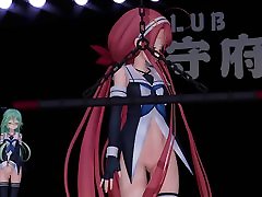 MMD If Girls less than 0 points in Paper Gangs Punishment 24