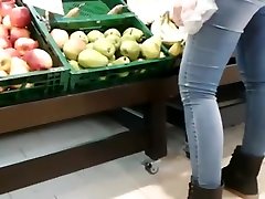 Hottest melons in a store fruit section