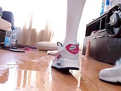 Young sexy girl masturbate and squirting with ogasms