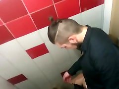 Saucy babe gets her pussy hammered in a mother war son toilet