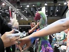 shemale fuck male gangbang Body Painting Color