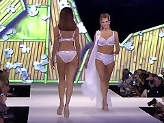 White lingerie defile