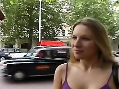 Faye Rampton Spits And Splits On A Stiff Dick