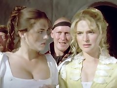 Sharpes shaved sides 1994 Elizabeth Hurley