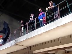 Hot and voluptuous blonde runs around the bnat maroc sex naked