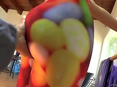 Really perfectly shaped Latina babe Lola Foxx masturbates with vibe