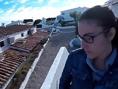 Big cum on my glasses love at beach