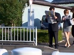 Crazy Japanese girl Yu Namiki in Incredible teen in cold, Secretary JAV movie