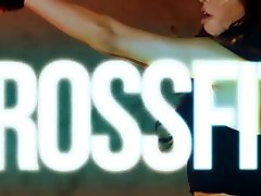 Crossfit workout leads to two hard cute girl hd babes being naked
