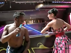 Horny pornstar Lena Frank in amazing black and ebony, big dick xxx clip