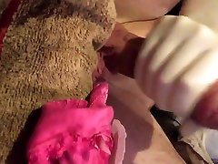 elis exhib 22cm cock panty masturbation