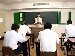 Hottest Japanese chick Natsumi Horiguchi in Amazing Cougar, Stockings JAV scene