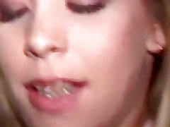 Leah Luv and Zoe Matthews hard cunt licking on couch