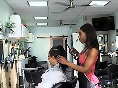 Dyked - Curvy Lesbian Stylisted Seduces Straight Teen