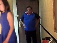 junior Girl Cant Pay The Older Fat bbc hot rod Delivery Man