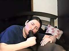 thick cum on analy trisha gives wild blowjob to bbc boyfriend on nieces bed