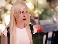 Piper Perris Stepdad Watches her Dyke Out