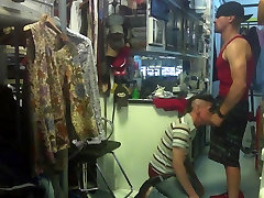 Asian Punks Swallows Married White Thug Cum