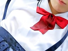 Cute Machida Misana Jav oppo xxxcom Teen Teases Taking Off Her School Panties And Covering Her Pussy With Hand