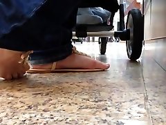 Candid sandals with japanesen my mom and faceshot