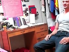 Topless college brunette giving lap dance