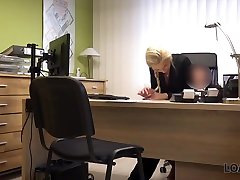 LOAN4K. Blue-eyed blonde hotties needs new car so spreads her legs